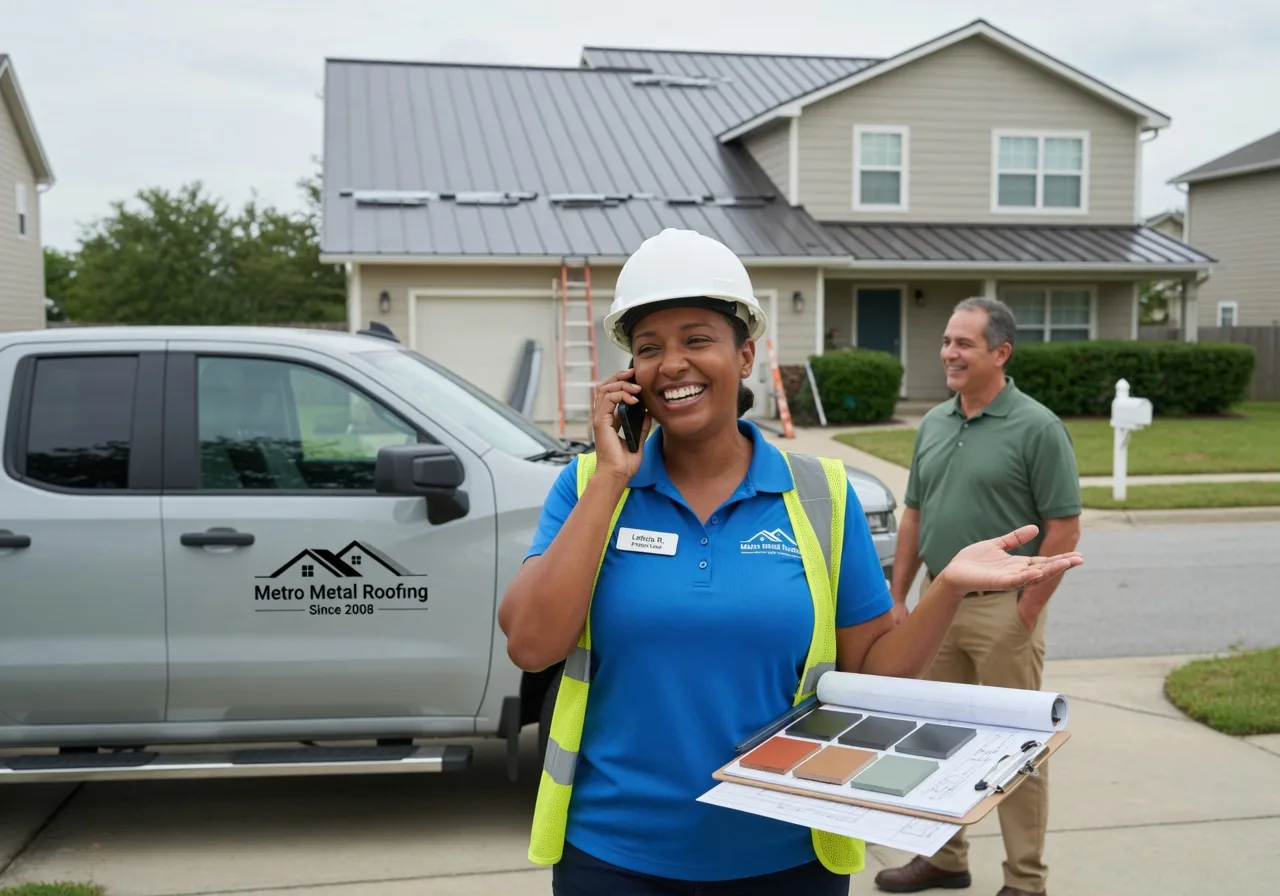 Storm Damage Metal Roof Repair in Mingoville, PA